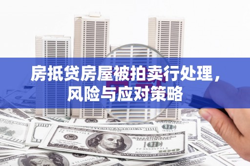 资阳房抵贷房屋被拍卖行处理，风险与应对策略